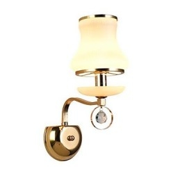 Recurso eletrogalvanizado contemporâneo moderno para luzes de parede de luz ambiente de proteção ocular de estilo mini de cristal