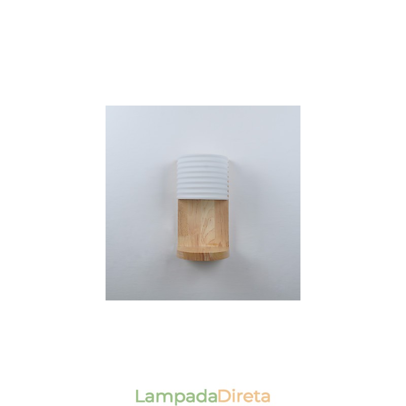 Luminária de parede simples, abajur de mesa de cabeceira com cúpula de vidro e madeira maciça para quarto, cômoda, sala de estar, quarto de bebê, dormitório universitário, mesa de centro, estantes de livros