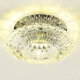 Mini estilo moderno e contemporâneo de cristal embutido