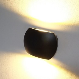 Moderno Contemporâneo Moderno Contemporâneo Country Acabamento em Óxido Preto Característica para Arandelas de Parede com Luz Ambiente