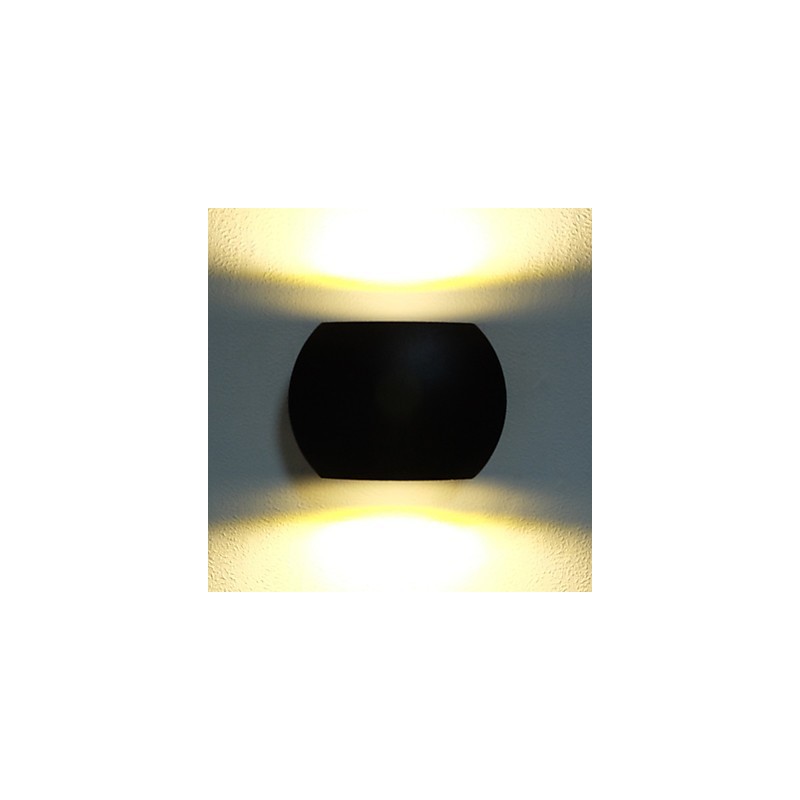 Moderno Contemporâneo Moderno Contemporâneo Country Acabamento em Óxido Preto Característica para Arandelas de Parede com Luz Ambiente