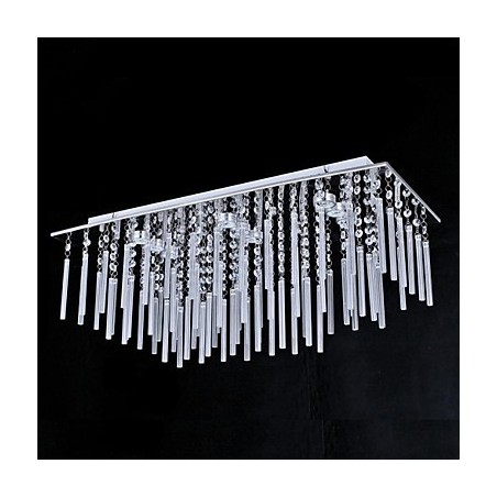 Luminária de teto 9 luzes moderna simples artística Luminária de teto 9 luzes moderna simples artística