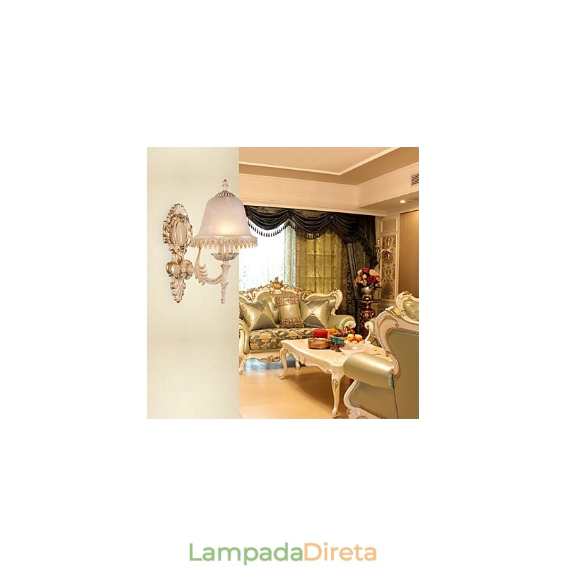 Pintura Contemporânea Moderna Recurso para Arandelas de Parede de Luz Ambiente Luminária de Parede