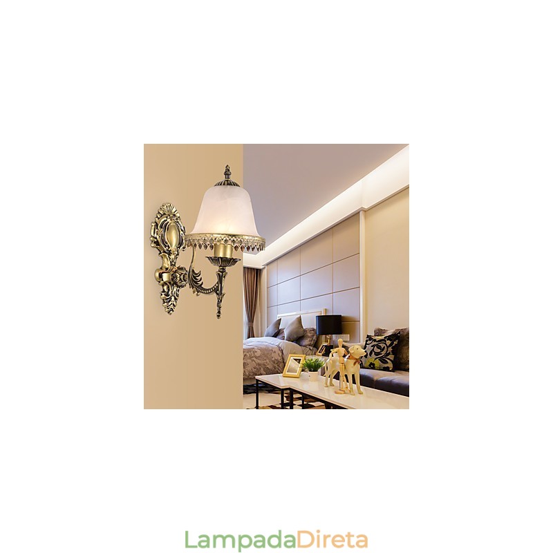Pintura Contemporânea Moderna Recurso para Arandelas de Parede de Luz Ambiente Luminária de Parede