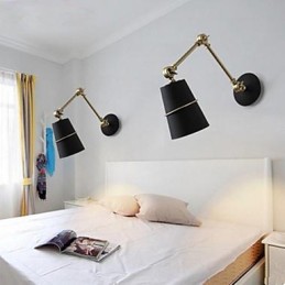 Luminária de parede pós-moderna simples para restaurante, lâmpada de arte, designer para quarto, mesa de escritório, luminária de cabeceira