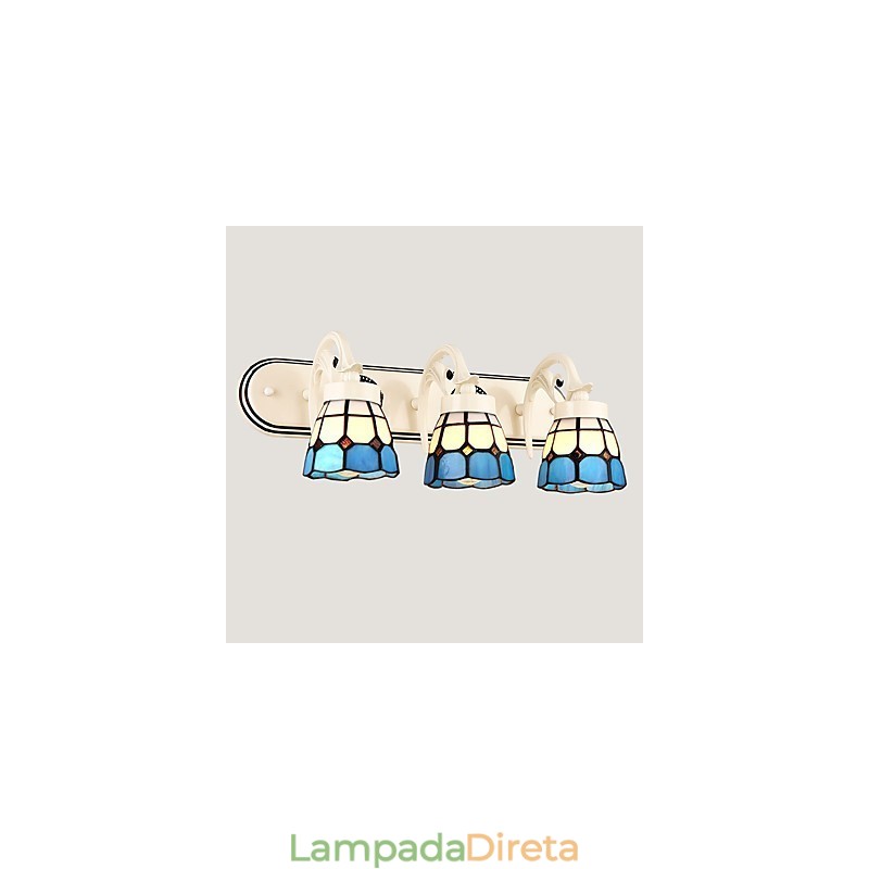 Pintura rústica de chalé para arandelas de parede downlight