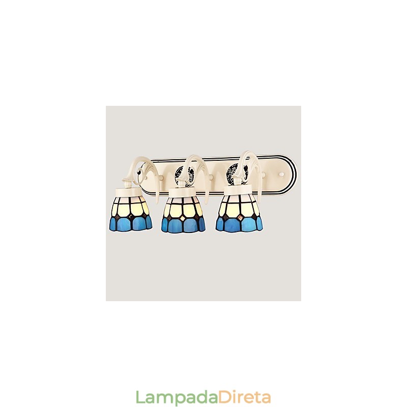 Pintura rústica de chalé para arandelas de parede downlight