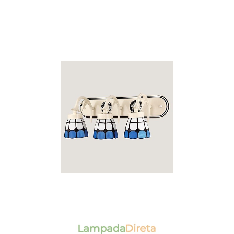 Pintura rústica de chalé para arandelas de parede downlight