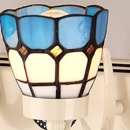 Pintura rústica de chalé para arandelas de parede downlight
