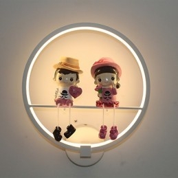 Luminária de parede moderna minimalista lâmpada criativa corredor escadas luzes