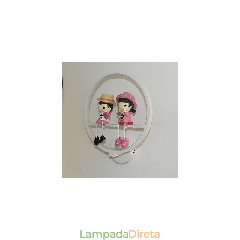 Luminária de parede moderna minimalista lâmpada criativa corredor escadas luzes