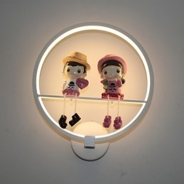 Luminária de parede moderna minimalista lâmpada criativa corredor escadas luzes