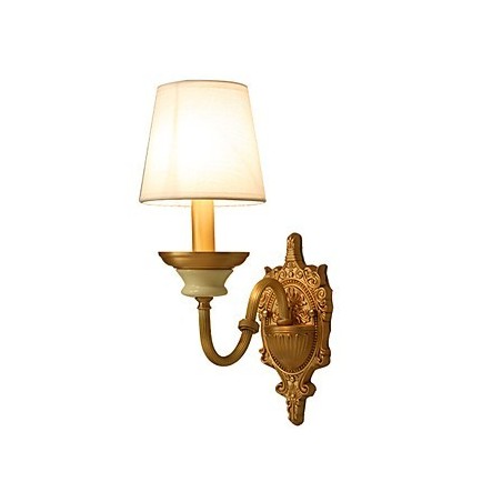 Simples Country Tradicional Clássico Latão Recurso para Mini Estilo Uplight Wall Sconces Luz de Parede Simples Country Tradicional Clássico Latão Recurso para Mini Estilo Uplight Wall Sconces Luz de Parede