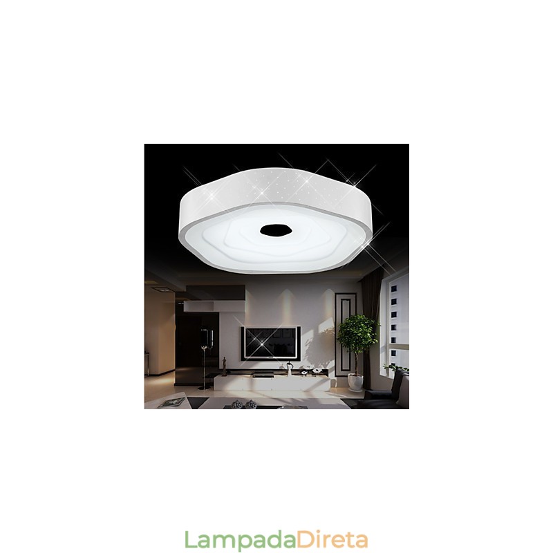 Luminária noturna moderna embutida branca + branco natural + branco quente
