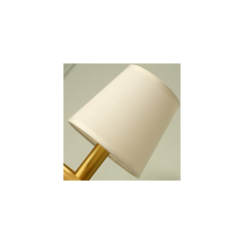 Simples Country Tradicional Clássico Latão Recurso para Mini Estilo Uplight Wall Sconces Luz de Parede