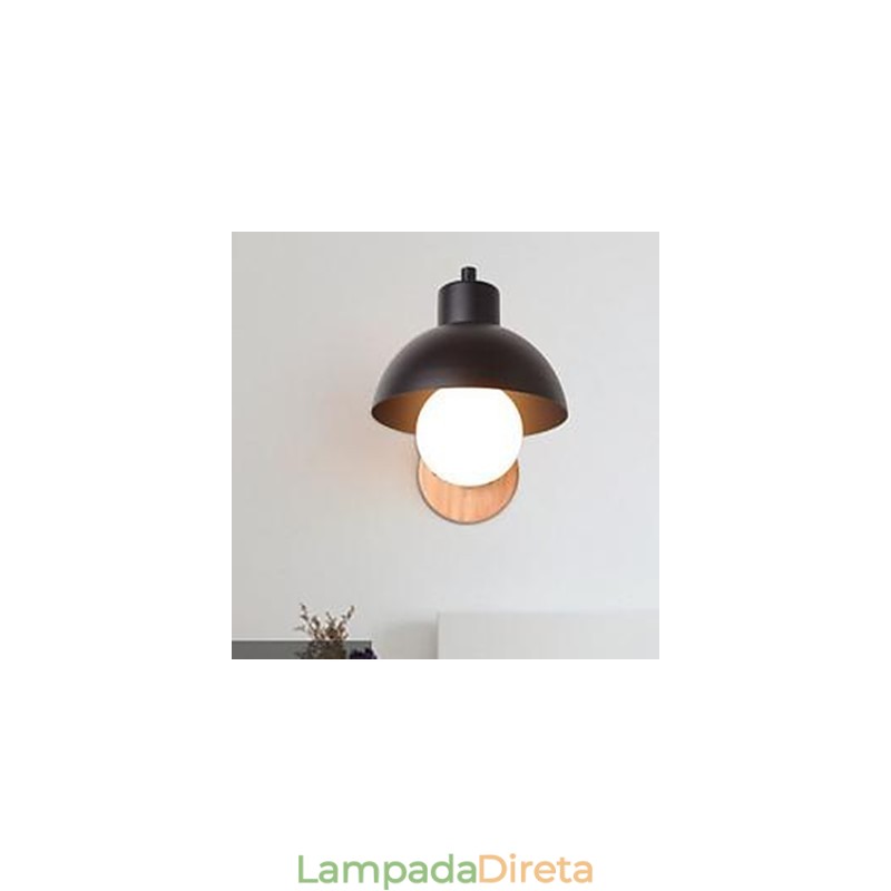 Luminária de parede Luminária de quarto Luminária de parede para corredor Luminária de parede para corredor