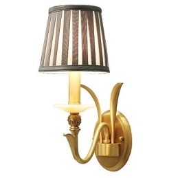 Simples Country Tradicional Clássico Latão Recurso para Mini Estilo Uplight Wall Sconces Luz de Parede