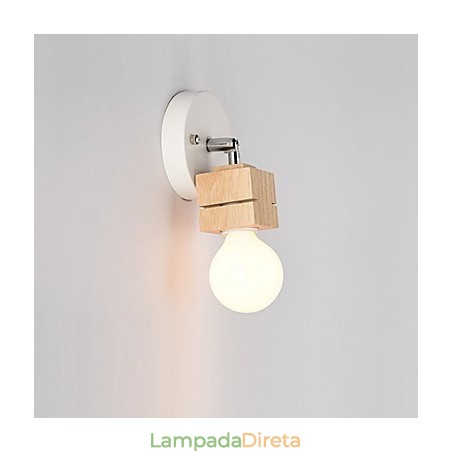 Luminária de parede moderna contemporânea com luz ambiente Luminária de parede moderna contemporânea com luz ambiente