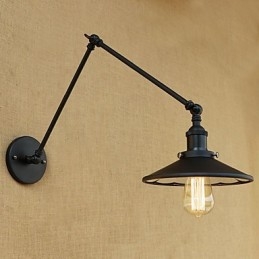 Recurso de pintura retrô country para luz ambiente de braço oscilante, luzes de braço oscilante, luz de parede