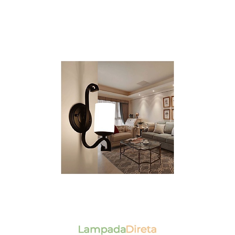 Pintura Contemporânea Moderna Recurso para Arandelas de Parede de Luz Ambiente Luminária de Parede