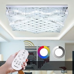 Montagem embutida Cristal Moderno Contemporâneo Metal