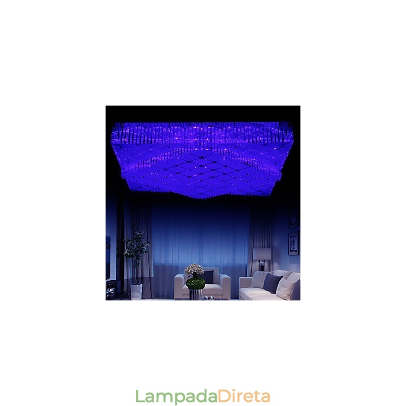 Montagem embutida Cristal Moderno Contemporâneo Metal