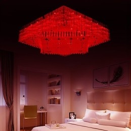 Montagem embutida Cristal Moderno Contemporâneo Metal