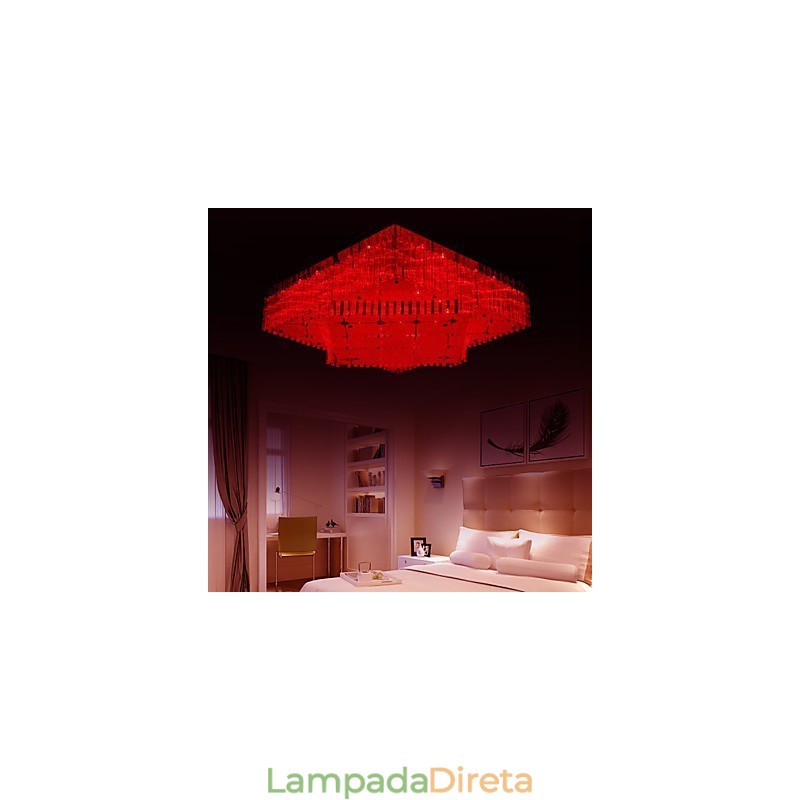 Montagem embutida Cristal Moderno Contemporâneo Metal