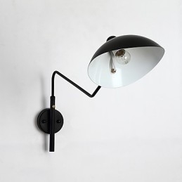 Luminária de parede vintage estilo industrial loft americano para quarto, sala de jantar, sala de café e bar, decoração de parede
