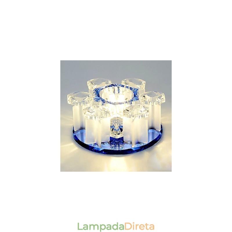 Lâmpada de cristal Smd CreativeTube Spotlight Absorve luz de cúpula