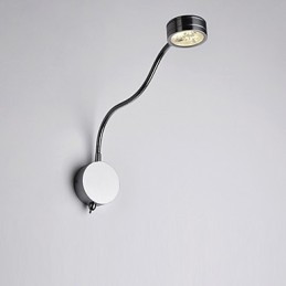 Luminária de parede moderna contemporânea com luz ambiente