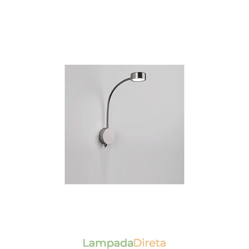 Luminária de parede moderna contemporânea com luz ambiente
