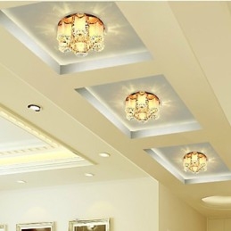Lâmpada de cristal Smd CreativeTube Spotlight Absorve luz de cúpula