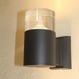 Recurso simples integrado para arandelas de parede com luz ambiente