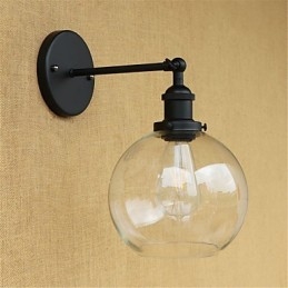 Pintura retrô country para proteção ocular em estilo mini, arandelas de parede com luz ambiente