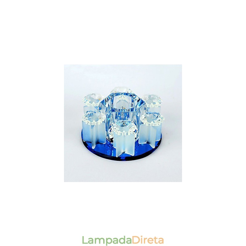 Lâmpada de cristal Smd CreativeTube Spotlight Absorve luz de cúpula