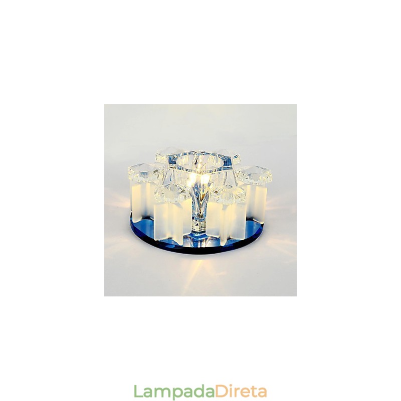 Lâmpada de cristal Smd CreativeTube Spotlight Absorve luz de cúpula