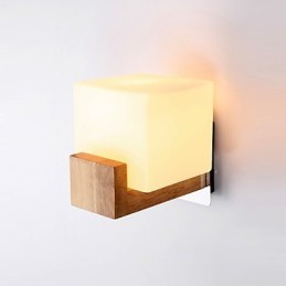 Novidade simples Country Feature para proteção ocular Arandelas de parede de luz ambiente Luminária de parede Simples Quarto Lâmpada de cabeceira
