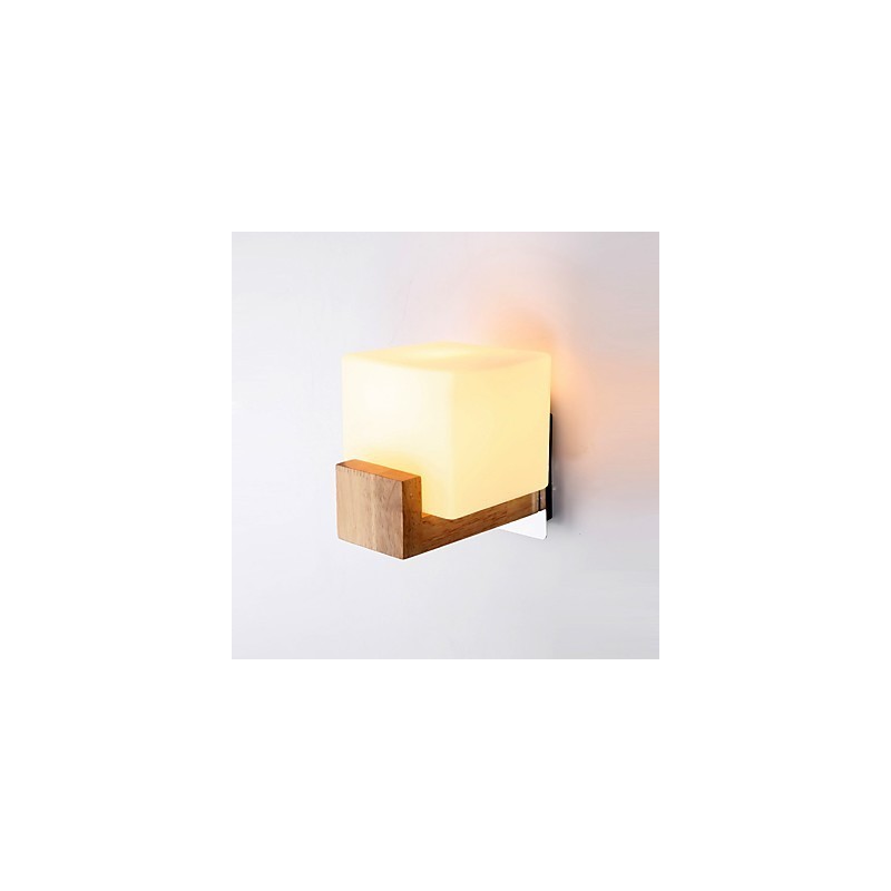 Novidade simples Country Feature para proteção ocular Arandelas de parede de luz ambiente Luminária de parede Simples Quarto Lâmpada de cabeceira