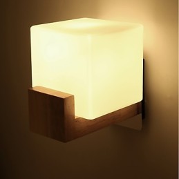 Novidade simples Country Feature para proteção ocular Arandelas de parede de luz ambiente Luminária de parede Simples Quarto Lâmpada de cabeceira
