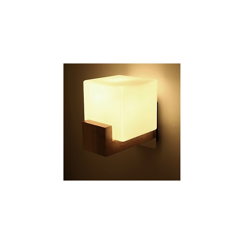 Novidade simples Country Feature para proteção ocular Arandelas de parede de luz ambiente Luminária de parede Simples Quarto Lâmpada de cabeceira