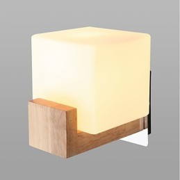 Novidade simples Country Feature para proteção ocular Arandelas de parede de luz ambiente Luminária de parede Simples Quarto Lâmpada de cabeceira