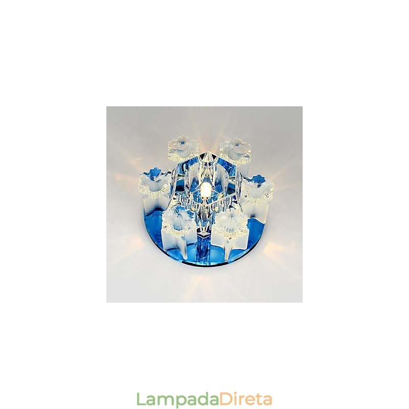 Lâmpada de cristal Smd CreativeTube Spotlight Absorve luz de cúpula