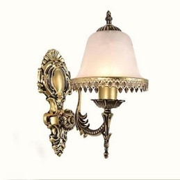 Luminária de parede vintage galvanizada Downlight