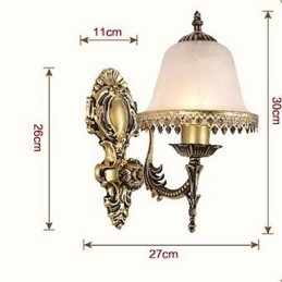Luminária de parede vintage galvanizada Downlight
