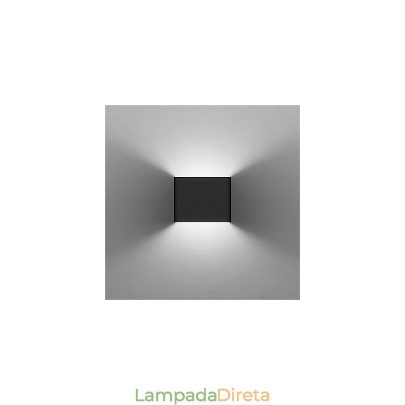 Luminária de parede moderna para corredor interno, luminária de parede para cima e para baixo
