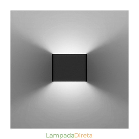 Luminária de parede moderna para corredor interno, luminária de parede para cima e para baixo Luminária de parede moderna para corredor interno, luminária de parede para cima e para baixo