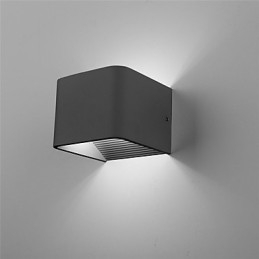 Luminária de parede moderna para corredor interno, luminária de parede para cima e para baixo
