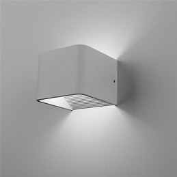 Luminária de parede moderna para corredor interno, luminária de parede para cima e para baixo