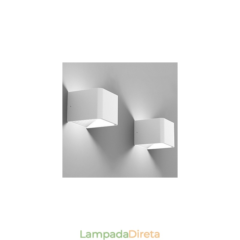 Luminária de parede moderna para corredor interno, luminária de parede para cima e para baixo
